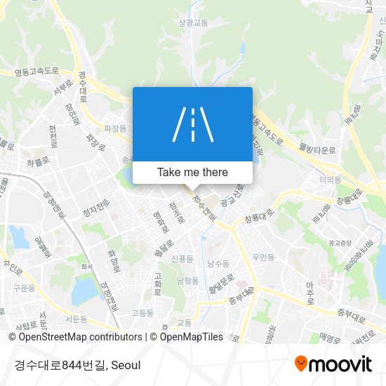 경수대로844번길 map