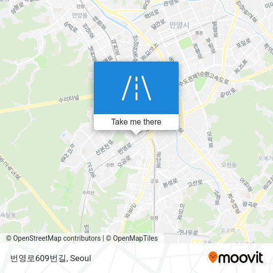 번영로609번길 map