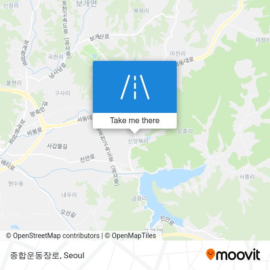 종합운동장로 map