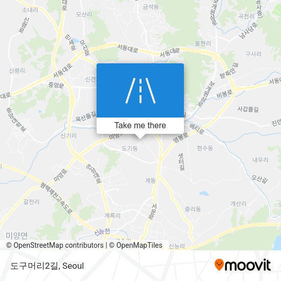 도구머리2길 map