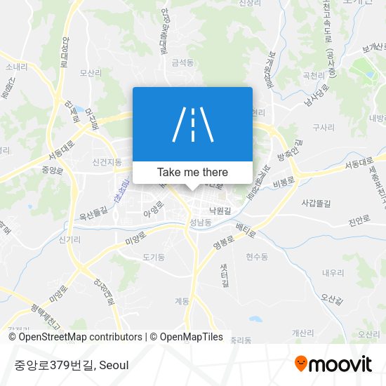 중앙로379번길 map