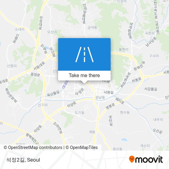 석정2길 map