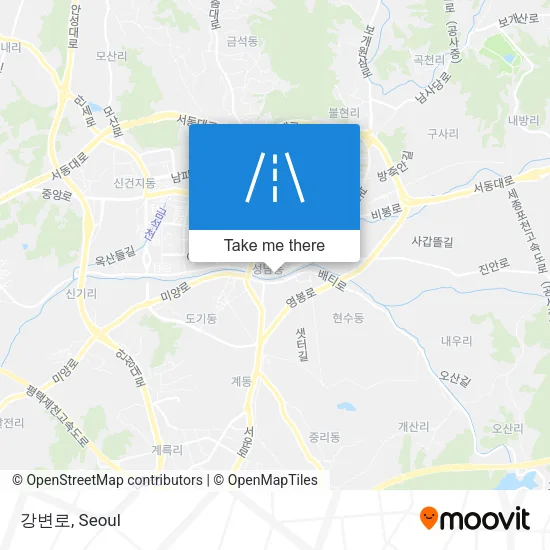 강변로 map