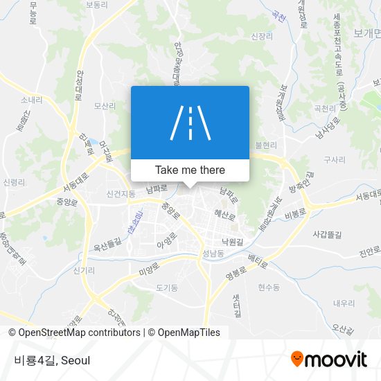 비룡4길 map