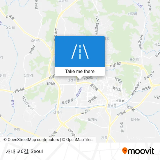 개내교6길 map
