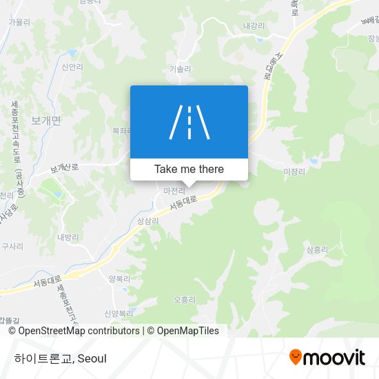 하이트론교 map