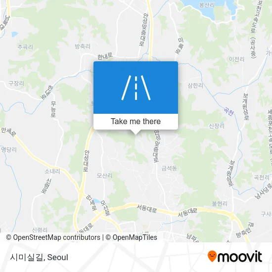 시미실길 map
