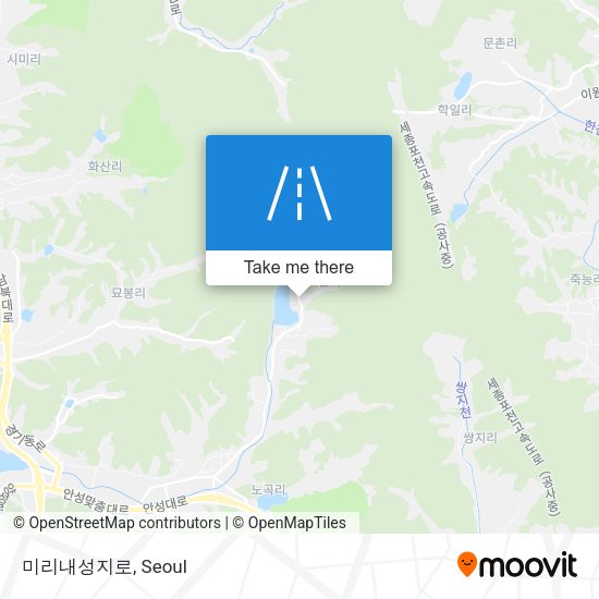 미리내성지로 map