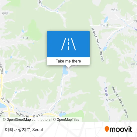 미리내성지로 map