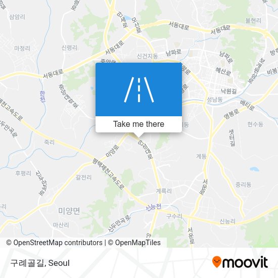 구례골길 map