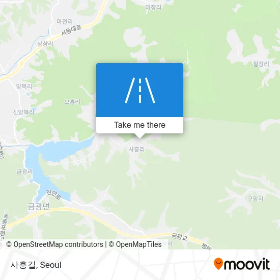 사흥길 map