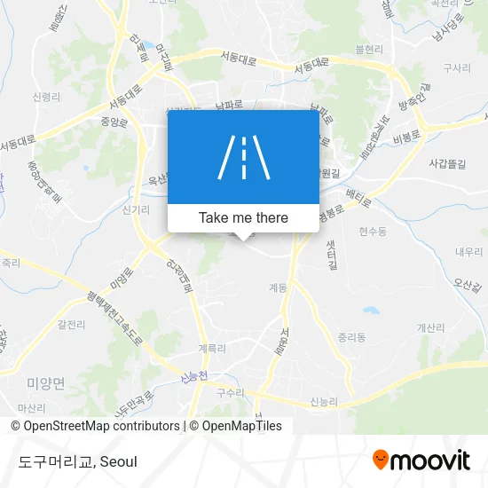 도구머리교 map