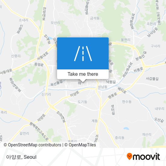 아양로 map