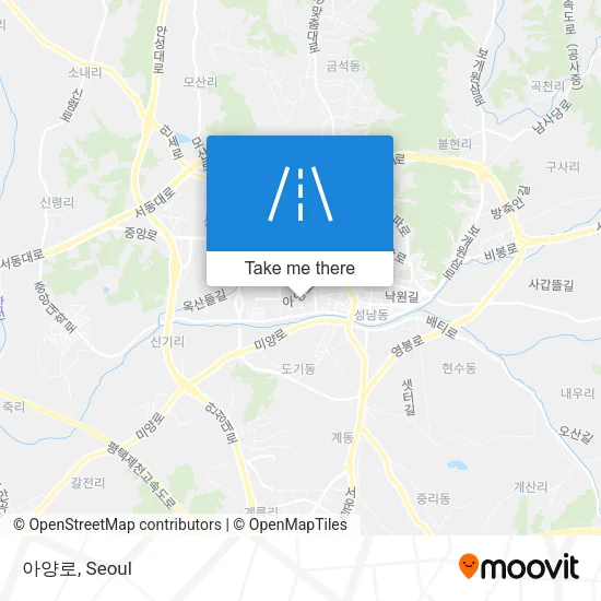 아양로 map