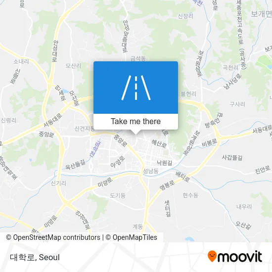 대학로 map