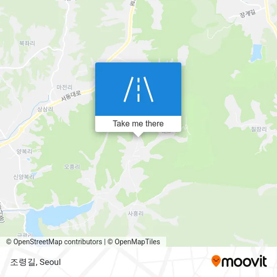 조령길 map