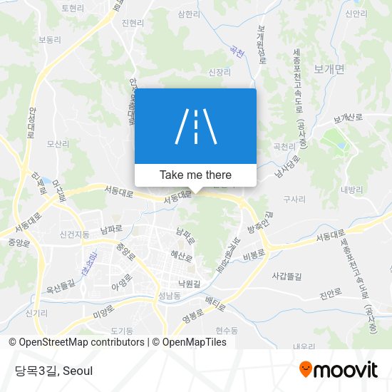 당목3길 map