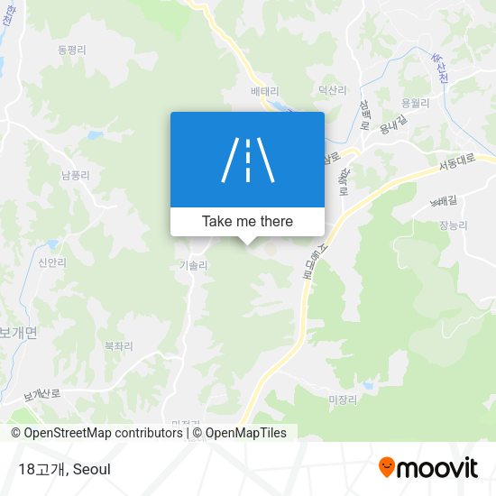 18고개 map