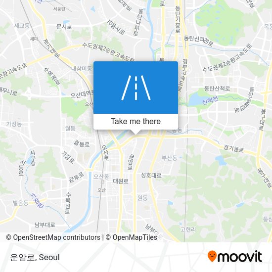 운암로 map