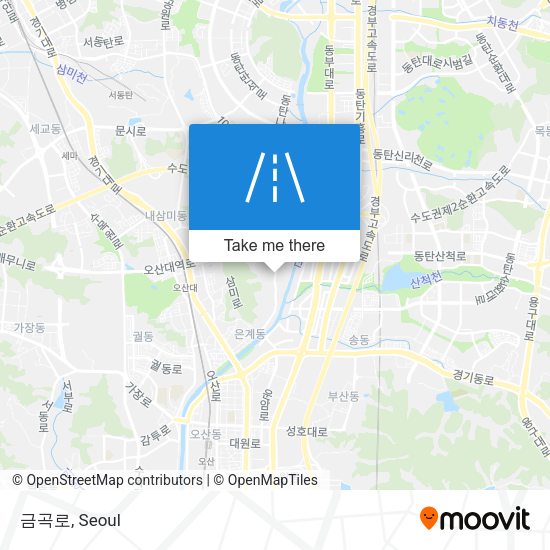 금곡로 map