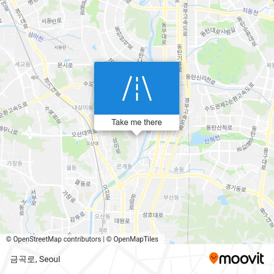 금곡로 map