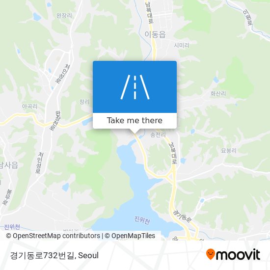 경기동로732번길 map