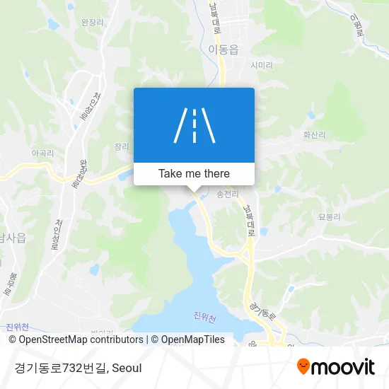 경기동로732번길 map