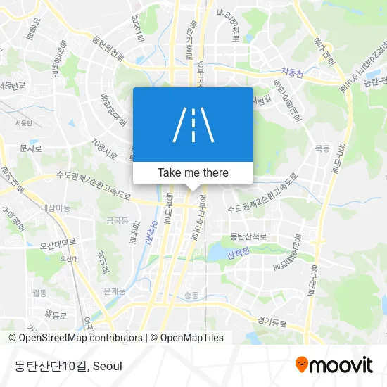 동탄산단10길 map