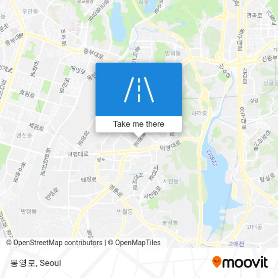 봉영로 map