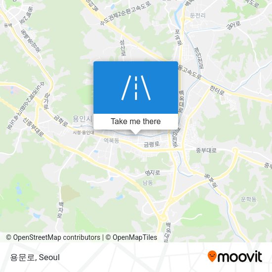 용문로 map