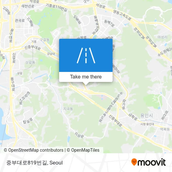 중부대로819번길 map