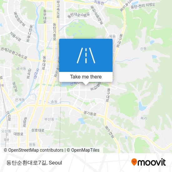 동탄순환대로7길 map