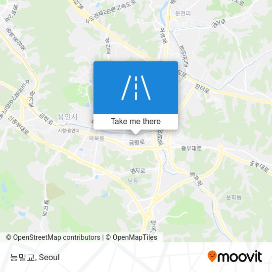 능말교 map