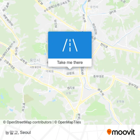능말교 map
