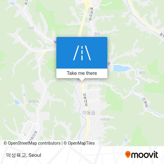 덕성육교 map
