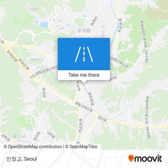 인정교 map