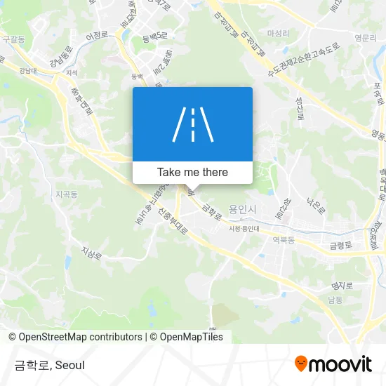 금학로 map