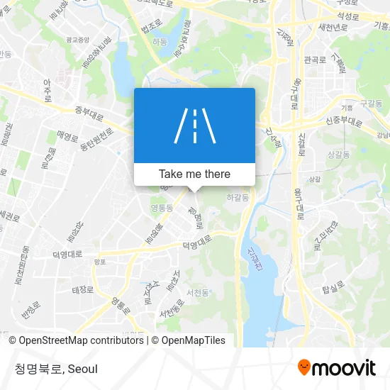 청명북로 map