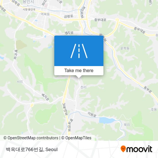 백옥대로766번길 map