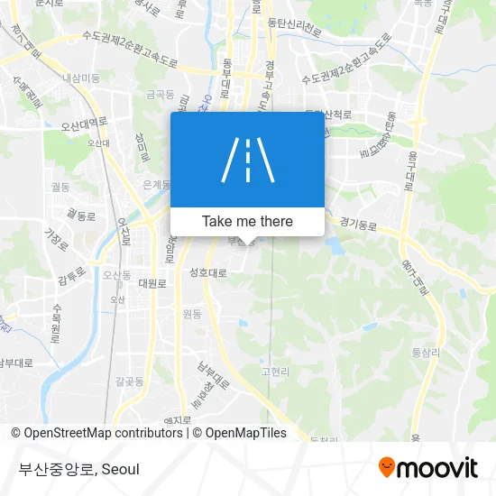 부산중앙로 map