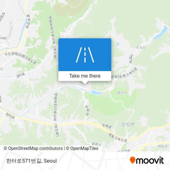 한터로571번길 map