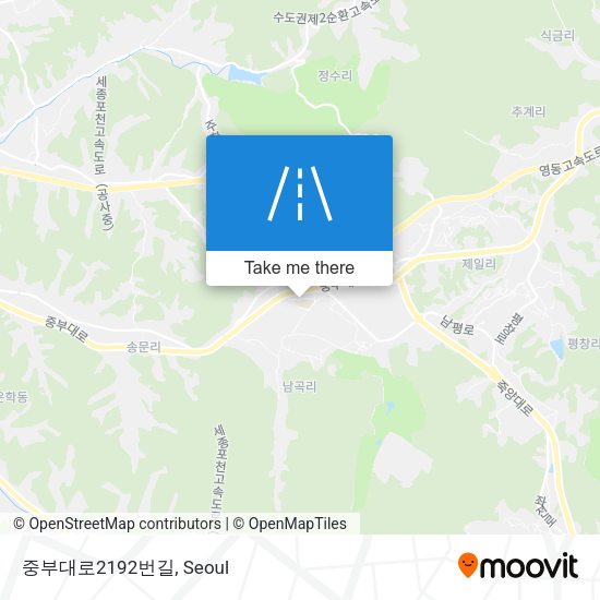 중부대로2192번길 map