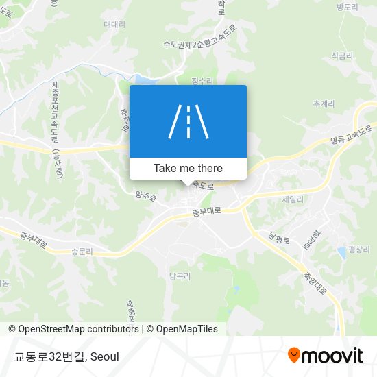 교동로32번길 map