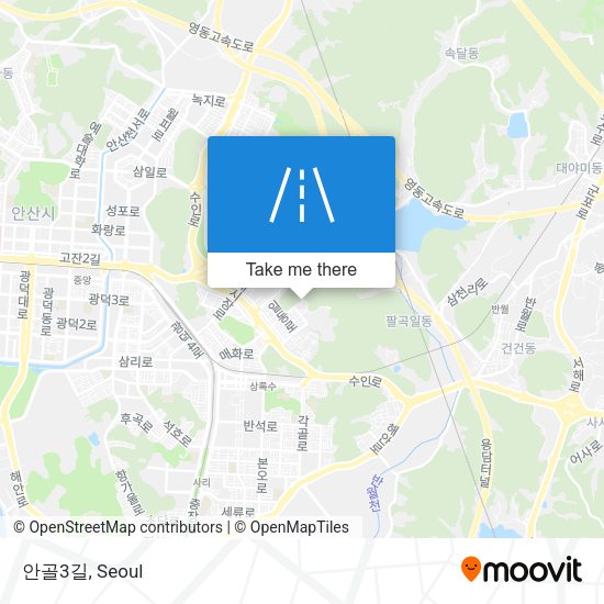 안골3길 map