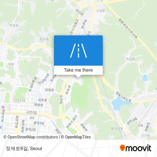 정재로8길 map