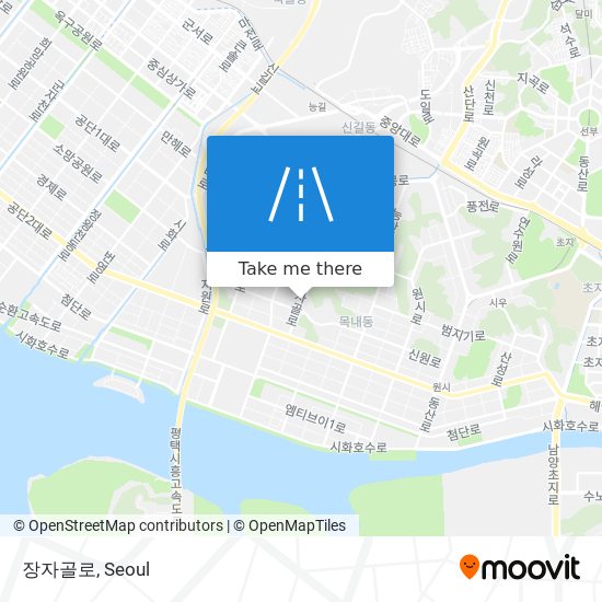 장자골로 map