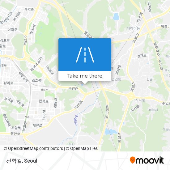 선학길 map