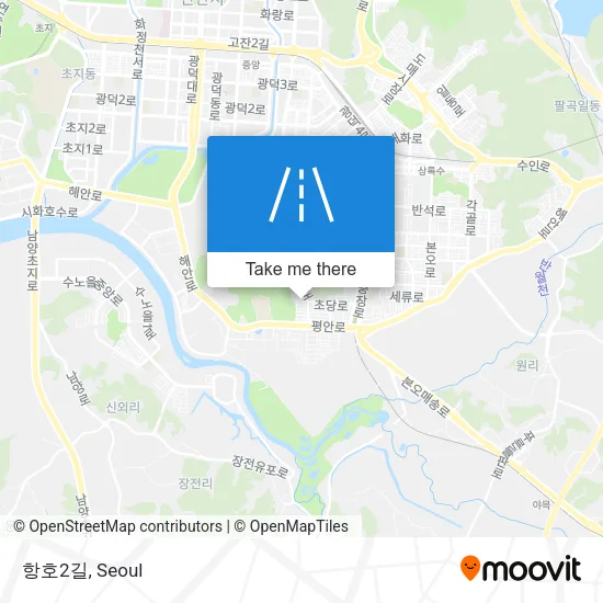 항호2길 map