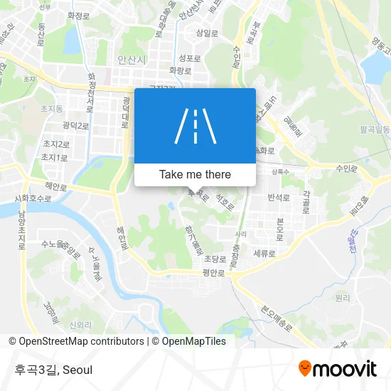 후곡3길 map