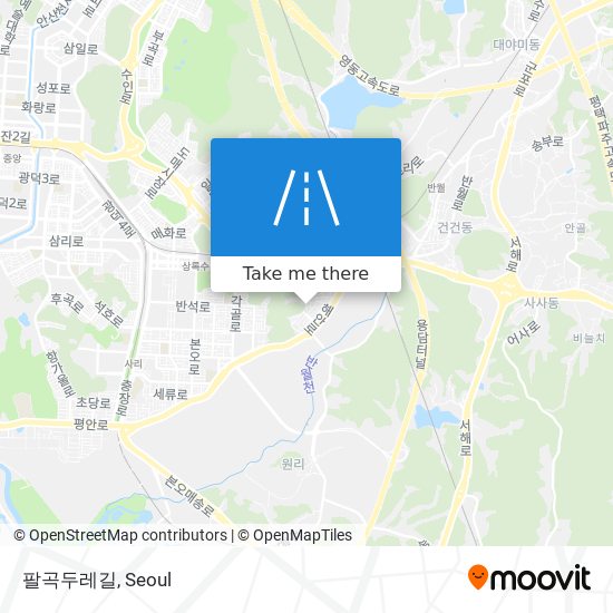 팔곡두레길 map